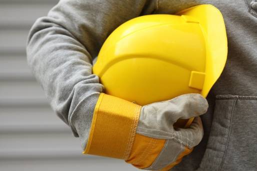 Man Holding Construction Accident